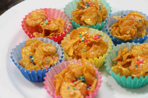 Biskut Cornflake Madu